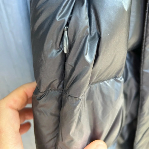 Diane Von Furstenberg Paulina Reversible Down Wrap Coat,  size Small - Picture 9 of 15